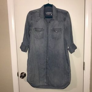 Gap Denim Shirtdress